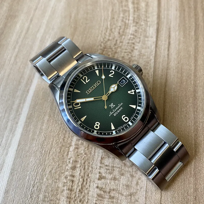 Seiko Prospex Automatic Alpinist Green Dial Men's Watch  SPB155J1